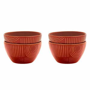 Ceglaste ceramiczne miski zestaw 4 szt. 400 ml Arc – Maxwell & Williams obraz