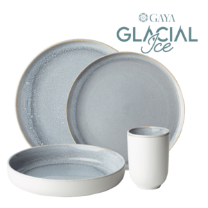 Zestaw porcelany 16 szt. - Gaya Atelier Glacial Ice obraz