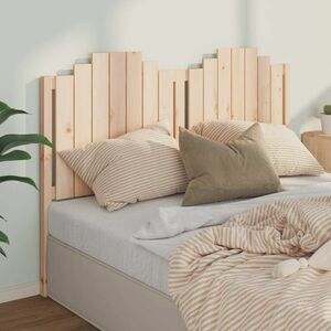 vidaXL Wezgłowie łóżka, 166x4x110 cm, lite drewno sosnowe obraz