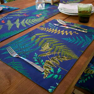 Tekstylne maty stołowe zestaw 2 szt. 30x46 cm Woodland Fern – RHS obraz