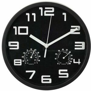 Zegar ścienny Bristol, 25 x 4 cm, czarny obraz