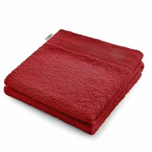 AmeliaHome Ręcznik Amari czerwony, 50 x 100 cm, 50 x 100 cm obraz