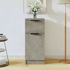 vidaXL Szafka, szarość betonu, 30x30x70 cm, materiał drewnopochodny obraz