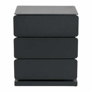 Czarna metalowa komoda 37x54, 5 cm Joey – Spinder Design obraz