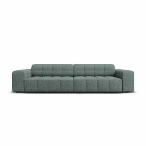 Turkusowa sofa 244 cm Chicago – Cosmopolitan Design obraz