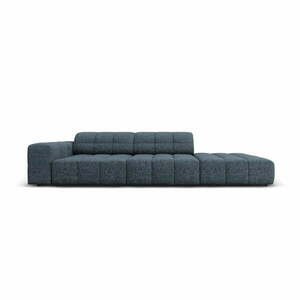 Niebieska sofa 262 cm Chicago – Cosmopolitan Design obraz