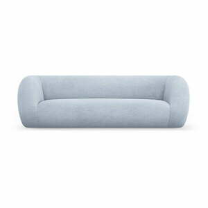 Jasnoniebieska sofa z materiału bouclé 230 cm Essen – Cosmopolitan Design obraz