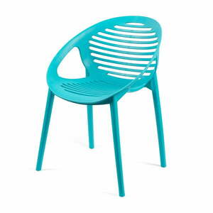 Turkusowe plastikowe krzesło ogrodowe Joanna – Bonami Selection obraz