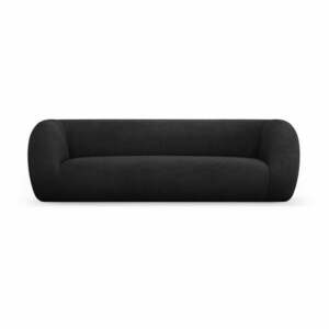 Ciemnoszara sofa z materiału bouclé 230 cm Essen – Cosmopolitan Design obraz