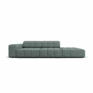 Turkusowa sofa 262 cm Chicago – Cosmopolitan Design obraz