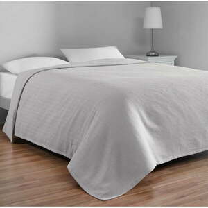 Szara bawełniana narzuta na łóżko dwuosobowe 200x230 cm Serenity – Mijolnir obraz