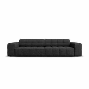 Antracytowa sofa 244 cm Chicago – Cosmopolitan Design obraz