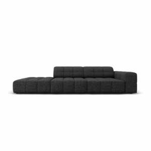 Antracytowa sofa 262 cm Chicago – Cosmopolitan Design obraz