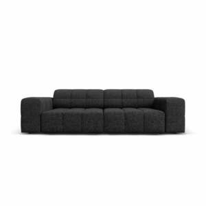 Antracytowa sofa 204 cm Chicago – Cosmopolitan Design obraz