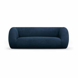 Niebieska sofa z materiału bouclé 210 cm Essen – Cosmopolitan Design obraz