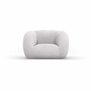 Jasnoszary fotel z materiału bouclé Essen – Cosmopolitan Design obraz