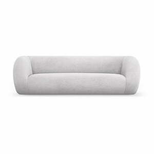 Jasnoszara sofa z materiału bouclé 230 cm Essen – Cosmopolitan Design obraz