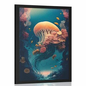 Plakat surrealistyczna meduza obraz
