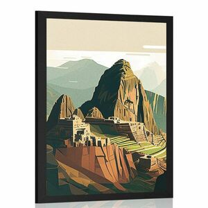 Plakat wspaniałe Machu Picchu obraz
