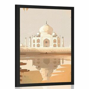 Plakat indyjski Taj Mahal obraz