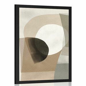 Plakat abstrakcyjne kształty nr 1 obraz