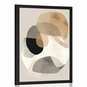 Plakat abstrakcyjne kształty nr 2 obraz