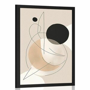 Plakat abstrakcyjne kształty nr 8 obraz