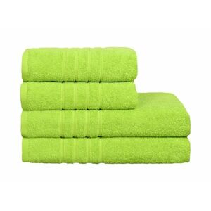 Bavlněný ručník a osuška, Finer zelený obraz