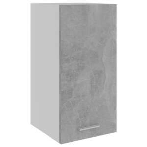 vidaXL Szafka wisząca, szarość betonu, 29, 5x31x60 cm, płyta wiórowa obraz