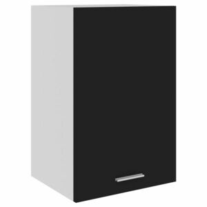 vidaXL Szafka wisząca, czarna, 39, 5x31x60 cm, płyta wiórowa obraz