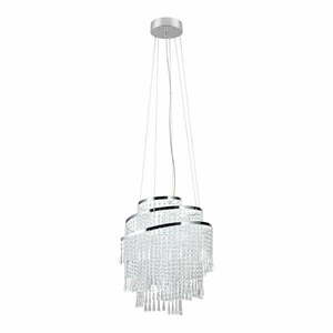Lampa wisząca LED w kolorze srebra ø 48 cm Pomp – Trio obraz