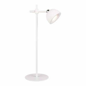 Biała lampa stołowa LED ze ściemniaczem i klipsem (wys. 41 cm) Maxima – Trio obraz