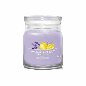 Yankee Candle świeczka zapachowa Signature w szkle średnia Lemon Lavender, 368 g obraz
