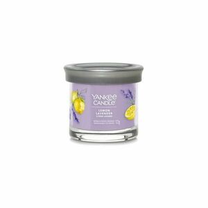 Yankee Candle świeczka zapachowa Signature Tumbler w szkle mała Lemon Lavender, 122 g obraz