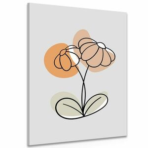 Obraz minimalistyczny kwiat No1 obraz