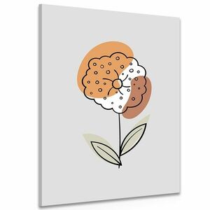Obraz minimalistyczny kwiat No2 obraz