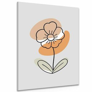 Obraz minimalistyczny kwiat No4 obraz