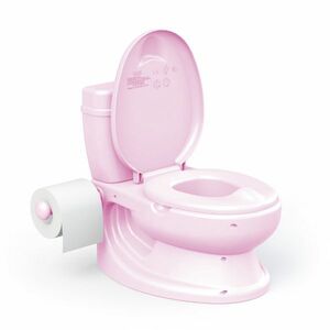 Dolu toaleta dziecięca, różowy obraz