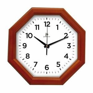 Lowell 21036C designerski zegar ścienny 30 x 30 cm obraz