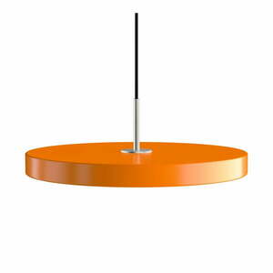 Pomarańczowa lampa wisząca LED z metalowym kloszem ø 43 cm Asteria Medium – UMAGE obraz