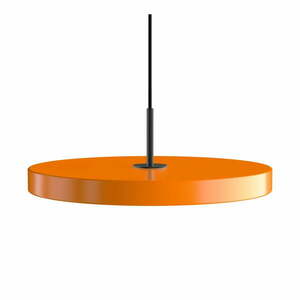Pomarańczowa lampa wisząca LED z metalowym kloszem ø 43 cm Asteria Medium – UMAGE obraz