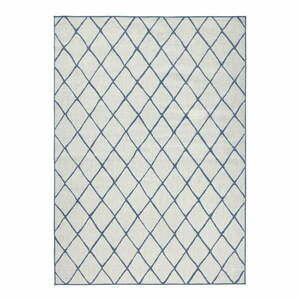 Niebiesko-kremowy dywan dwustronny NORTHRUGS Malaga, 200x290 cm obraz