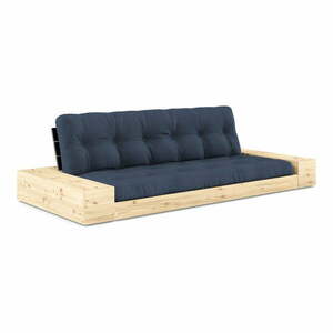 Ciemnoniebieska rozkładana sofa 244 cm Base – Karup Design obraz