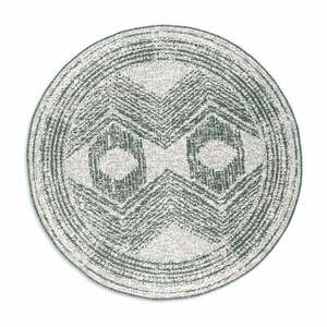 Zielono-kremowy okrągły dywan odpowiedni na zewnątrz ø 100 cm Gemini – Elle Decoration obraz