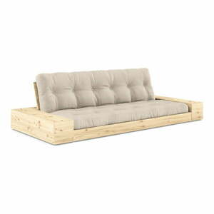 Beżowa rozkładana sofa 244 cm Base – Karup Design obraz