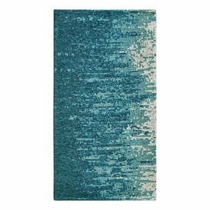 Niebieski chodnik odpowiedni do prania 55x140 cm Tamigi Azzurro – Floorita obraz