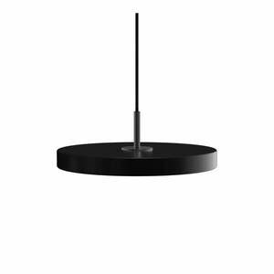 Czarna lampa wisząca LED z metalowym kloszem ø 31 cm Asteria Mini – UMAGE obraz