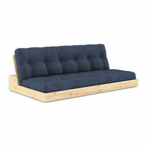 Ciemnoniebieska rozkładana sofa 196 cm Base – Karup Design obraz