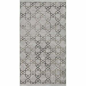 Szary dywan odpowiedni do prania 80x150 cm Kahve – Vitaus obraz