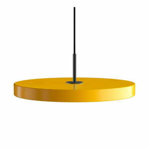 Lampa wisząca LED w kolorze ochry z metalowym kloszem ø 43 cm Asteria Medium – UMAGE obraz